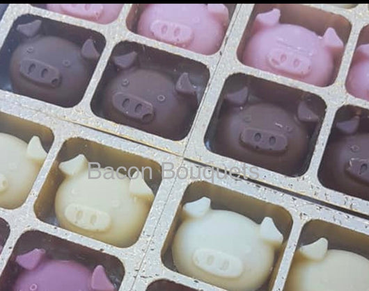 Bacon Piggy Chocolates