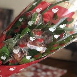 Dozen Hearts Bacon Bouquet