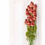 Bacon Roses in a Deluxe Vase